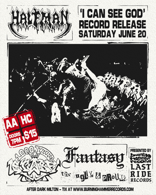 Half Man Record Release Show