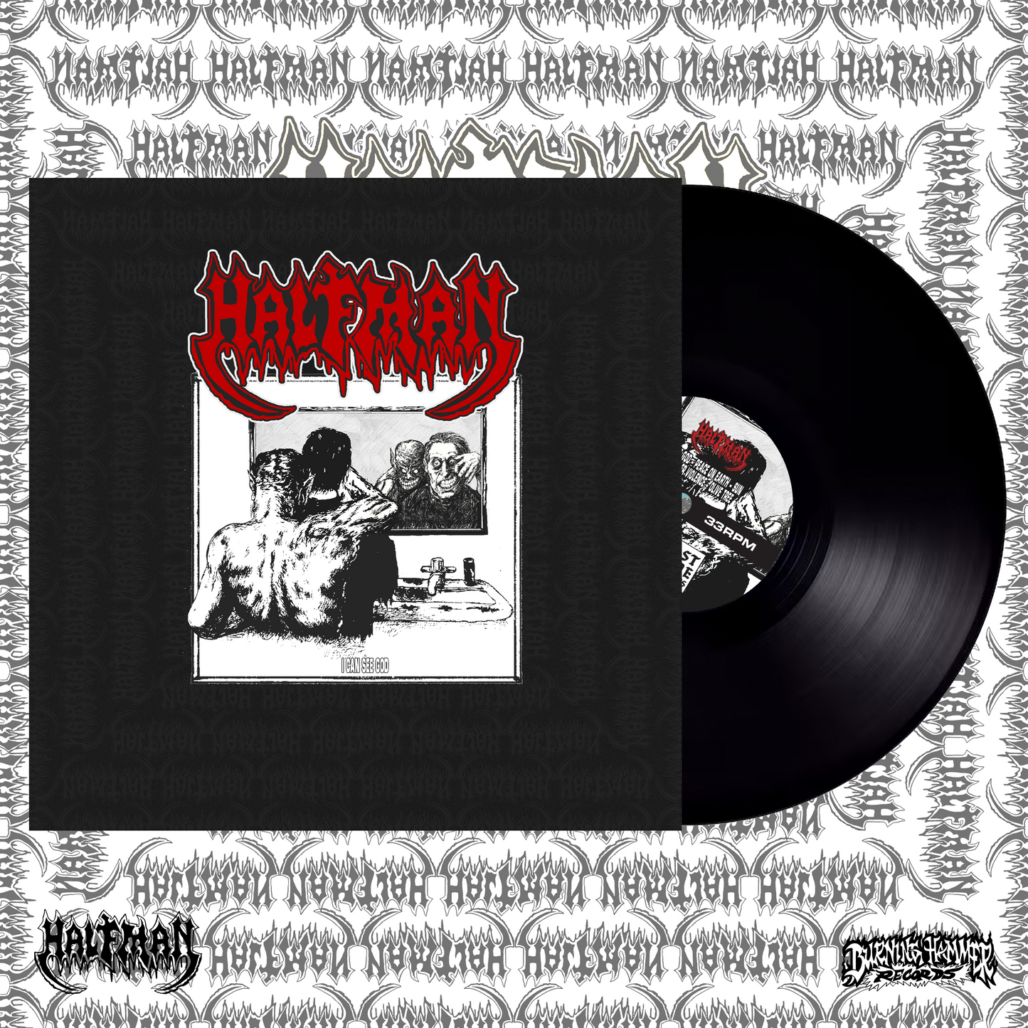 Half Man - I Can See God 12" LP Vinyl