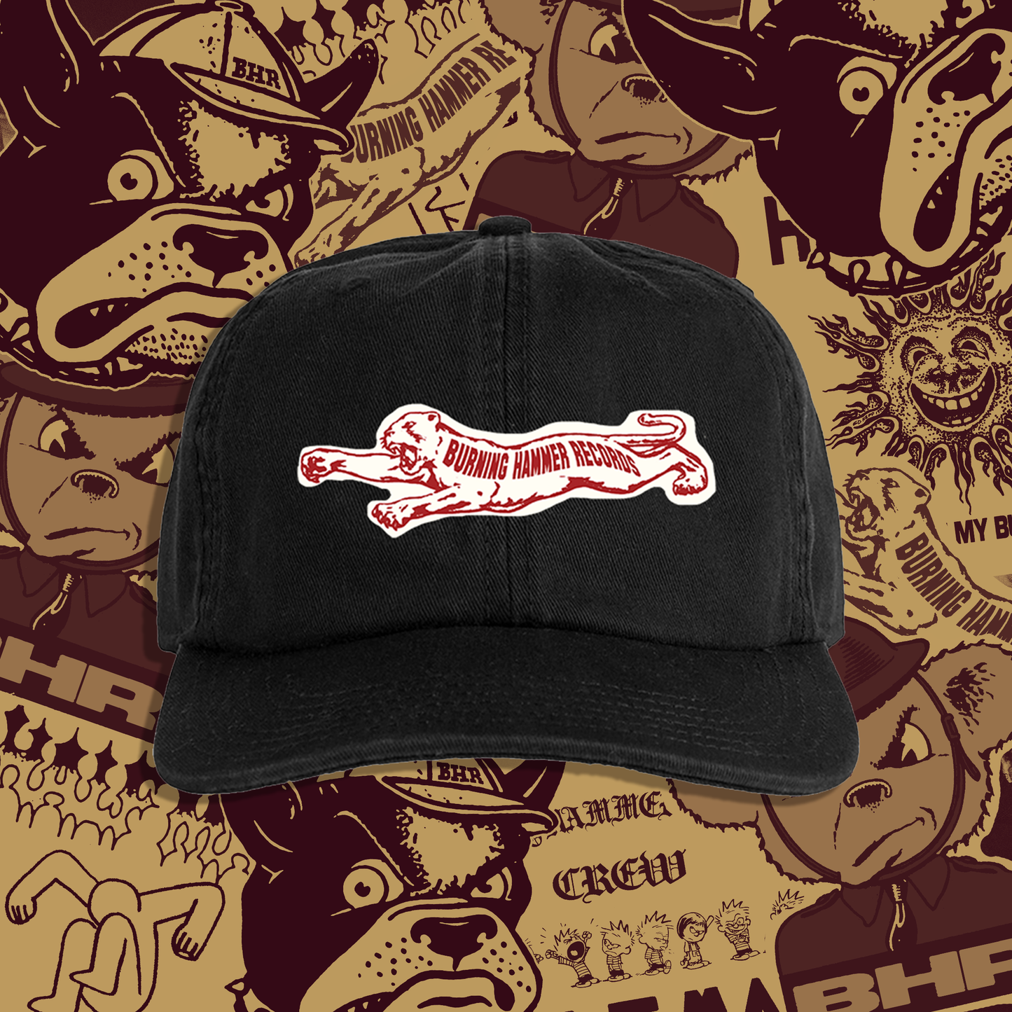 Burning Hammer Records - Panther Hat