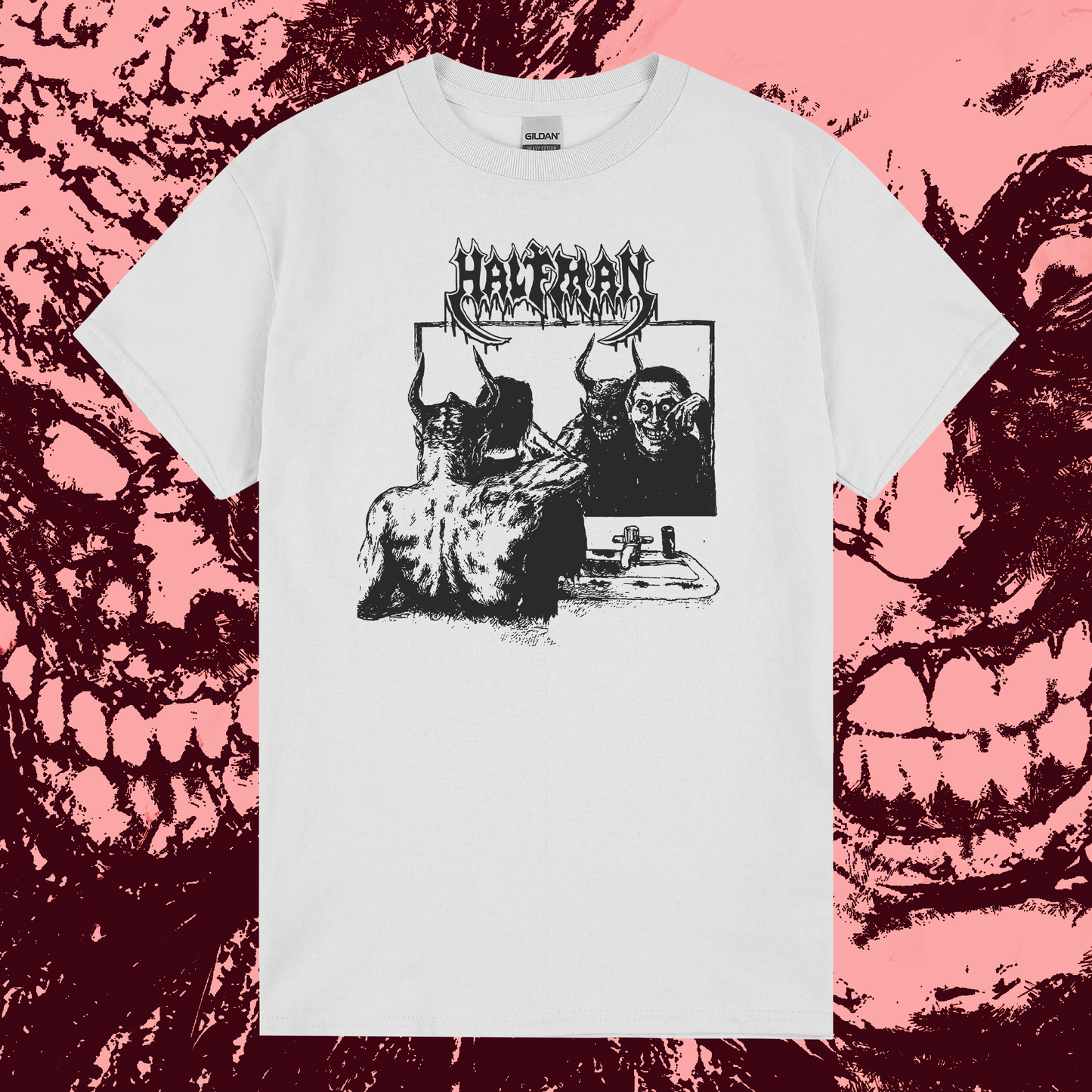 Half Man Demon Tee