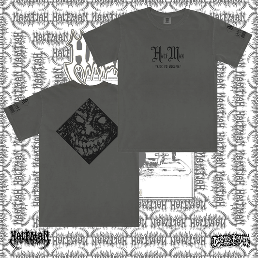 Half Man - Pepper Tee