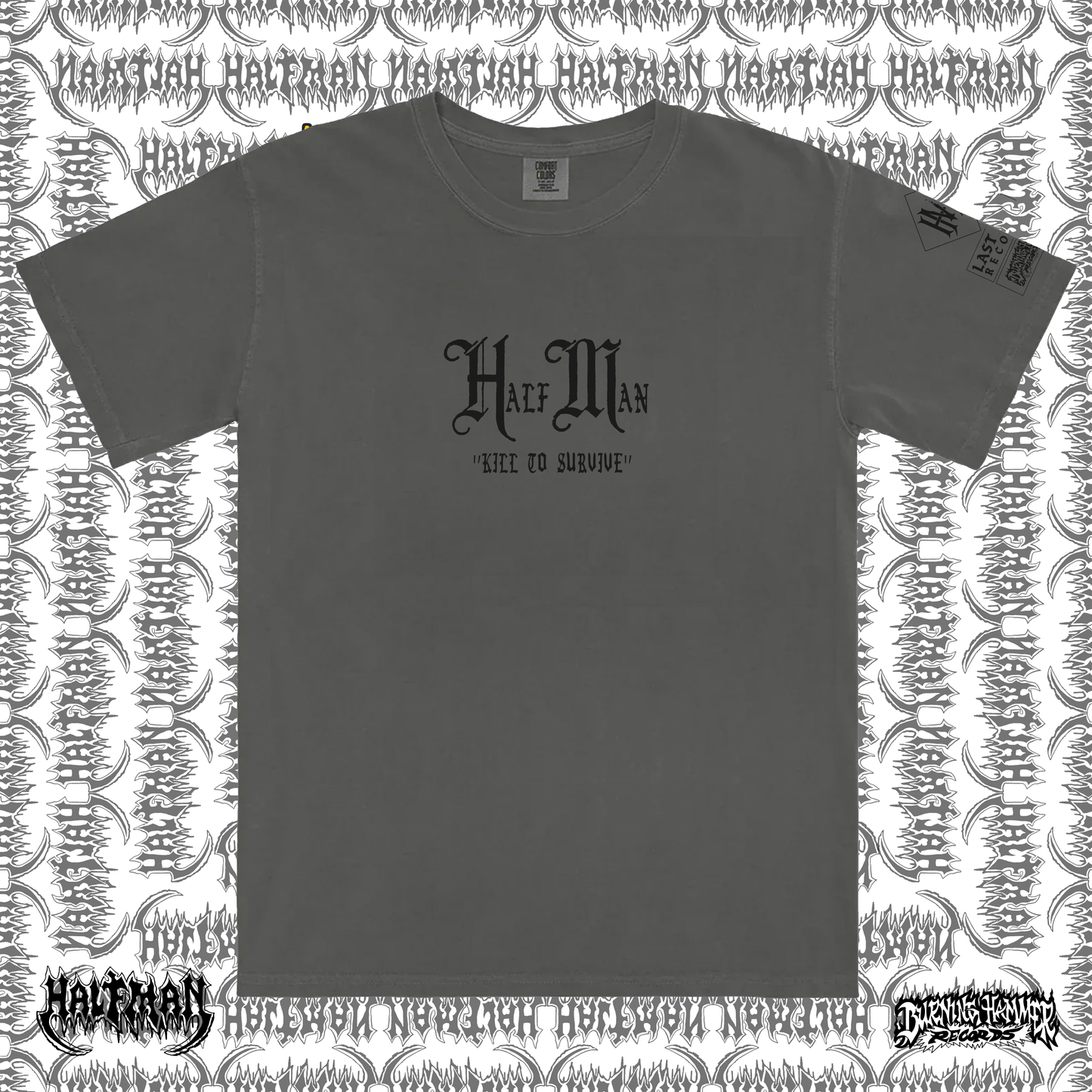 Half Man - Pepper Tee