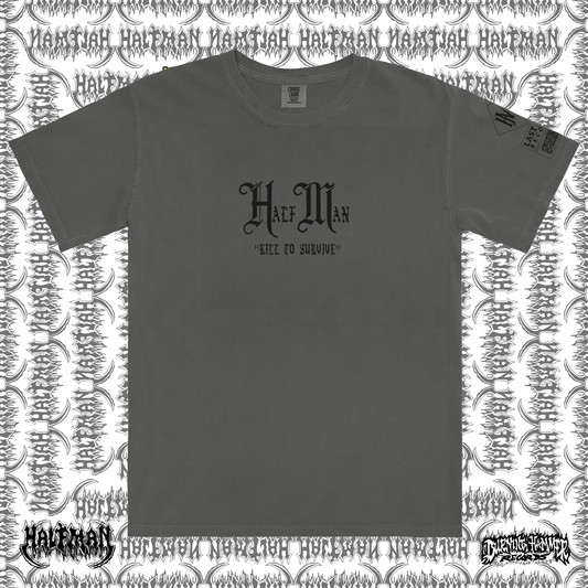Half Man - Pepper Tee