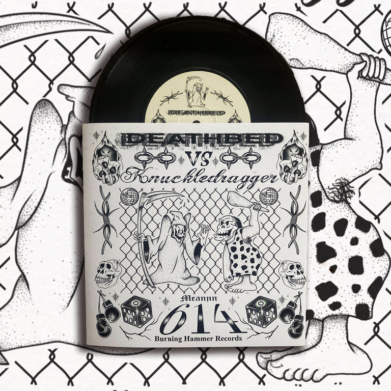 Deathbed vs Knuckledragger - "The Split" 7 Inch